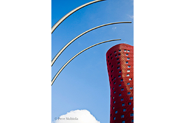 L'hospitalet de Llobregat: Plaça Europa, Porta Fira Tower (Toyo Ito)