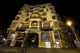Barcelona: Casa Milà La Pedrera (Antoni Gaudi)